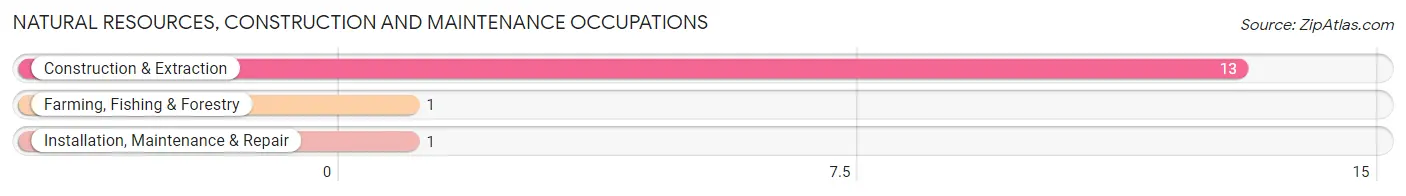 Natural Resources, Construction and Maintenance Occupations in Garrison