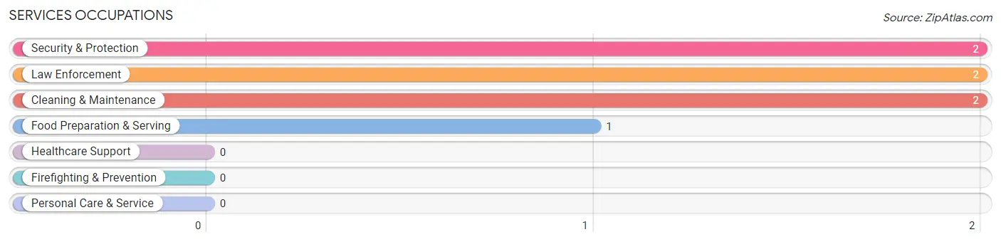 Services Occupations in Peck