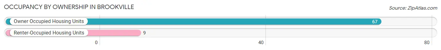 Occupancy by Ownership in Brookville