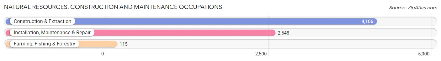 Natural Resources, Construction and Maintenance Occupations in Worcester