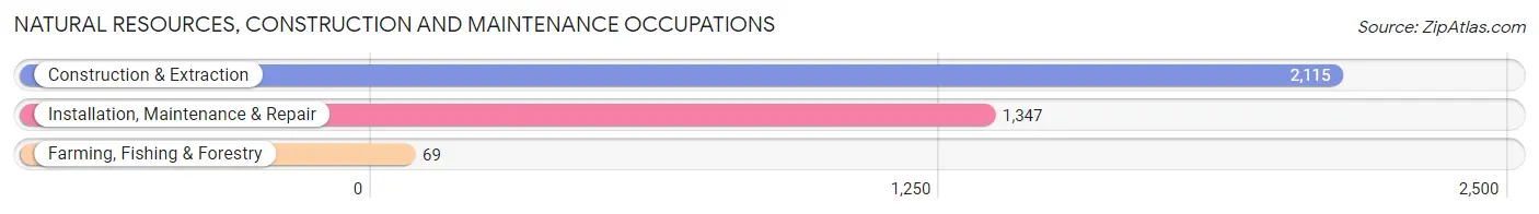 Natural Resources, Construction and Maintenance Occupations in Dundalk