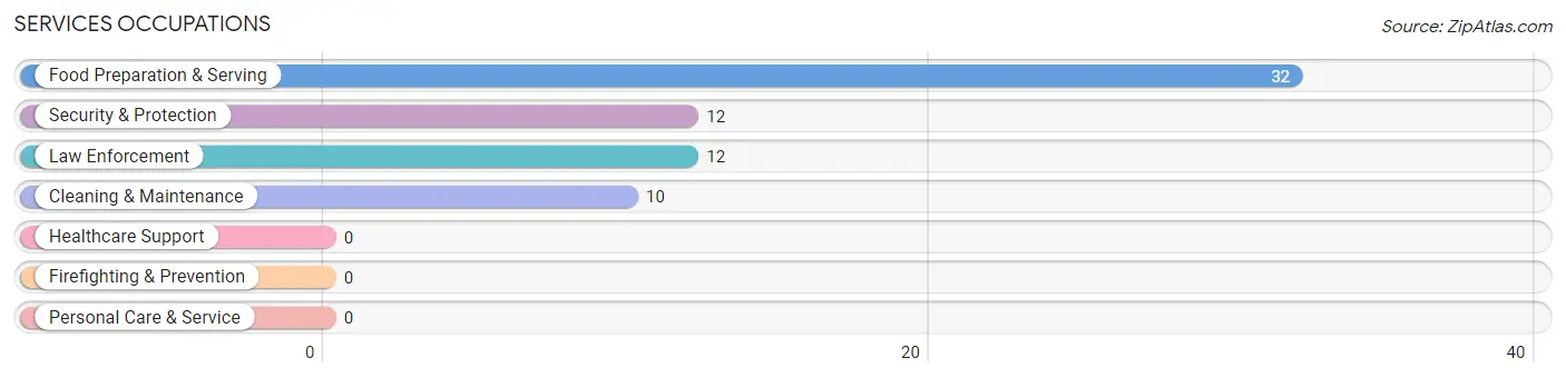 Services Occupations in Finzel