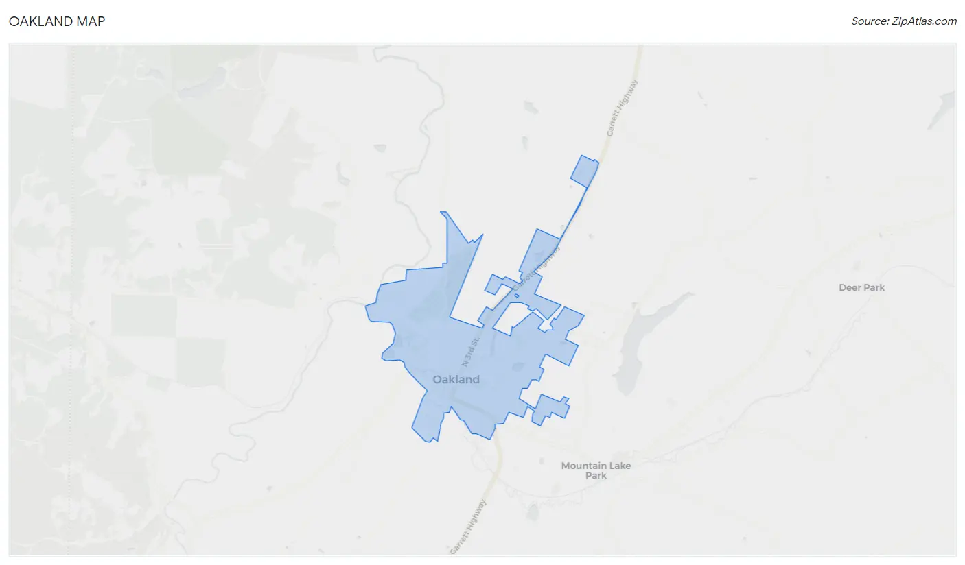 Oakland Map