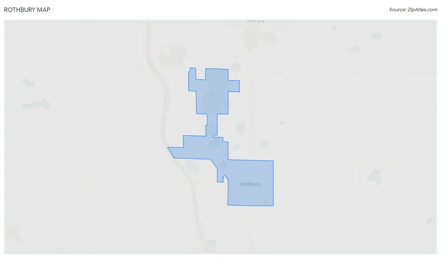 Rothbury Map