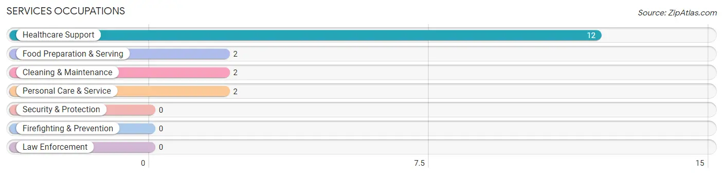 Services Occupations in Granada