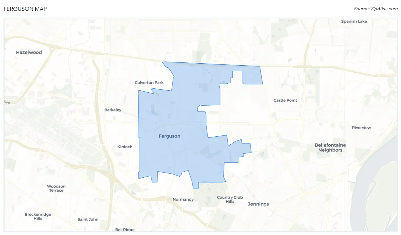 Ferguson Map