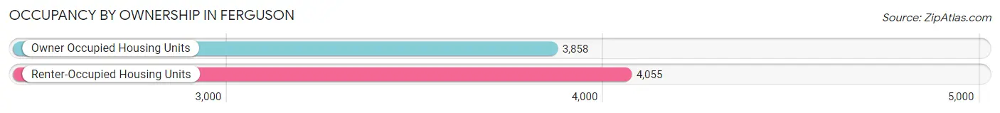Occupancy by Ownership in Ferguson