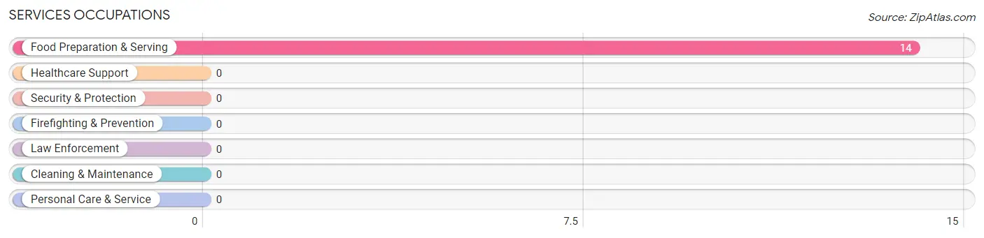 Services Occupations in Sanbornville