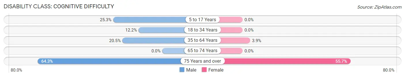 Disability in Piedra Aguza: <span>Cognitive Difficulty</span>