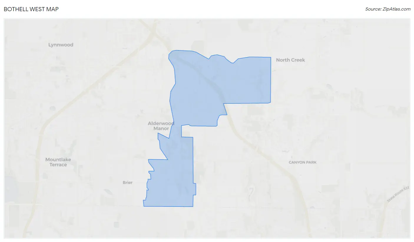 Bothell West Map