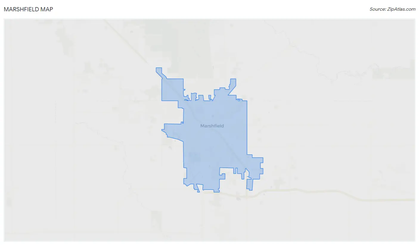 Marshfield Map