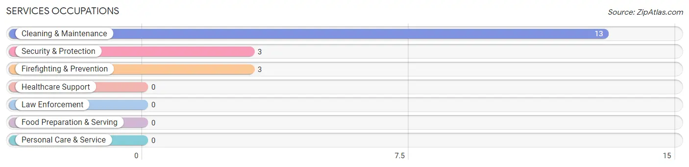 Services Occupations in Zip Code 04642