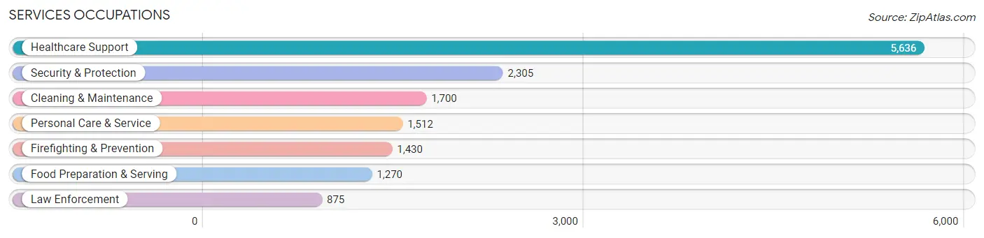 Services Occupations in Zip Code 11236