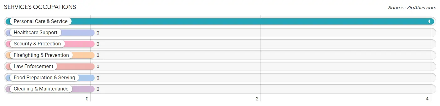 Services Occupations in Zip Code 32463