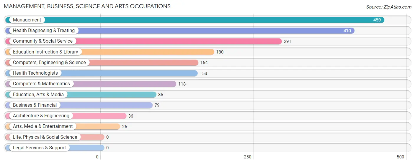 Management, Business, Science and Arts Occupations in Zip Code 33920