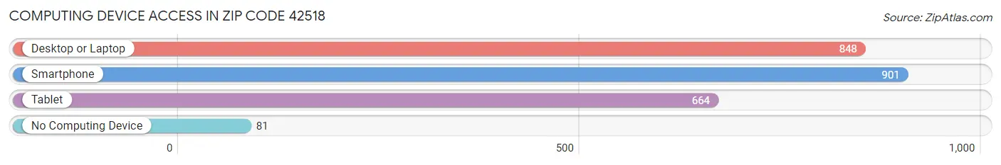 Computing Device Access in Zip Code 42518