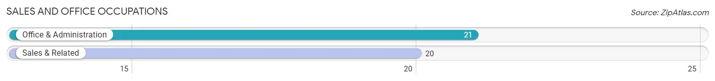 Sales and Office Occupations in Zip Code 56263
