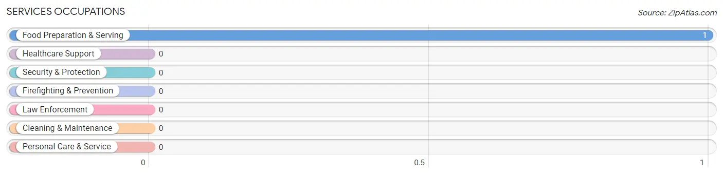 Services Occupations in Zip Code 58569