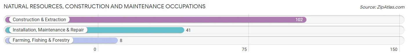 Natural Resources, Construction and Maintenance Occupations in Zip Code 75563