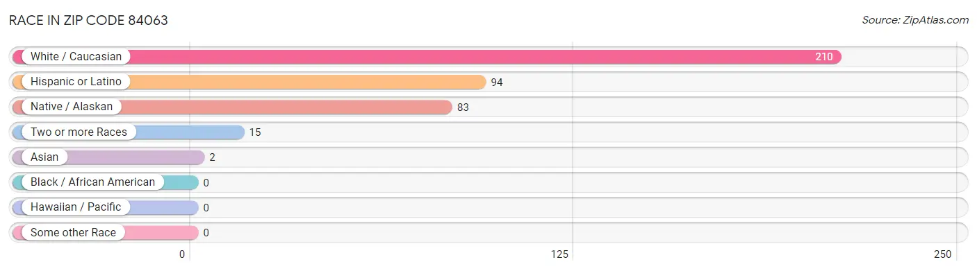 Race in Zip Code 84063