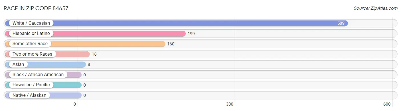Race in Zip Code 84657