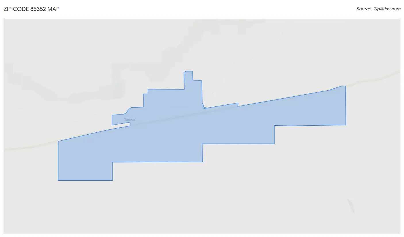 Zip Code 85352 Map