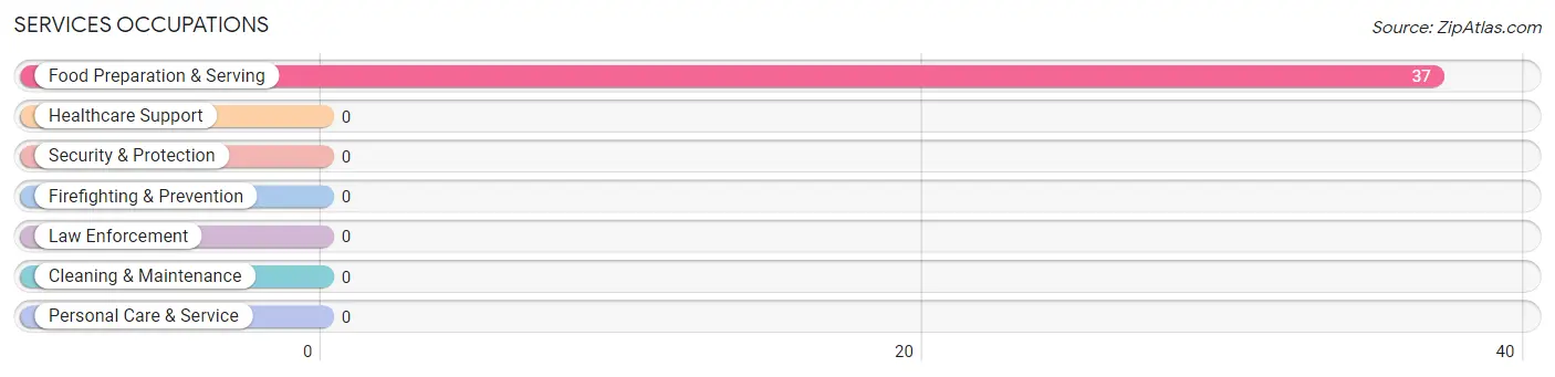 Services Occupations in Zip Code 85352