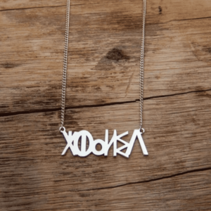 Personalised Amazigh name Necklace – Berber Name Necklace