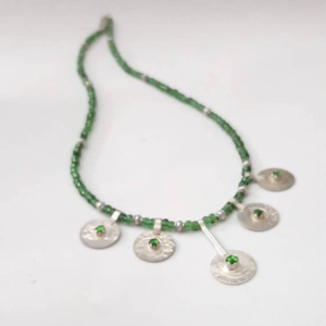 Beautiful necklace amazigh authentic jewelry in Silver 925 Old Coins