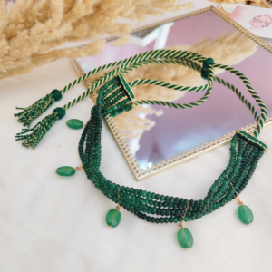 Experience the Allure of Morocco with our Moroccan Emerald Choker - Limited Stock!