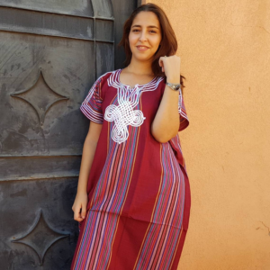 Moroccan Dress Pyjamas for women | Gandoura Summer dress | bohemian dress