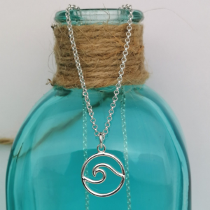 Silver 925 Wave Necklace: Embrace the Serenity of the Sea