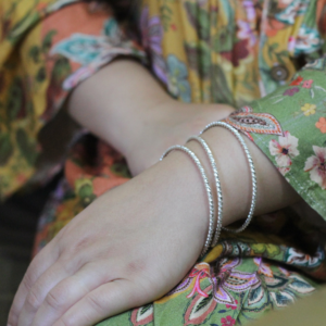 Moroccan Bangle in silver Handcrafted | Berber Bangles | Impressive Amazigh Bangles