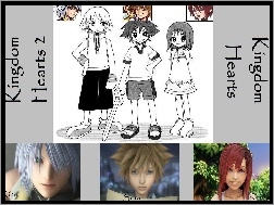 Kingdom Hearts, miecz, postacie