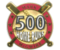 [Mark McGwire 500 Home Runs Pin]