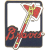 Braves Rectangle Pin